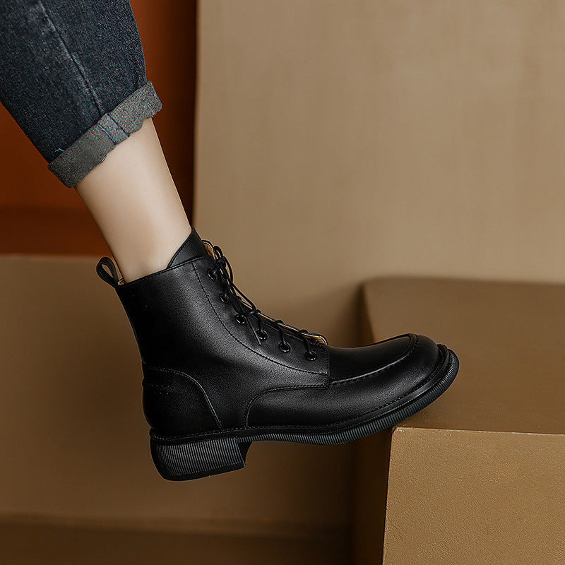 Women Ankle Boots low heel
