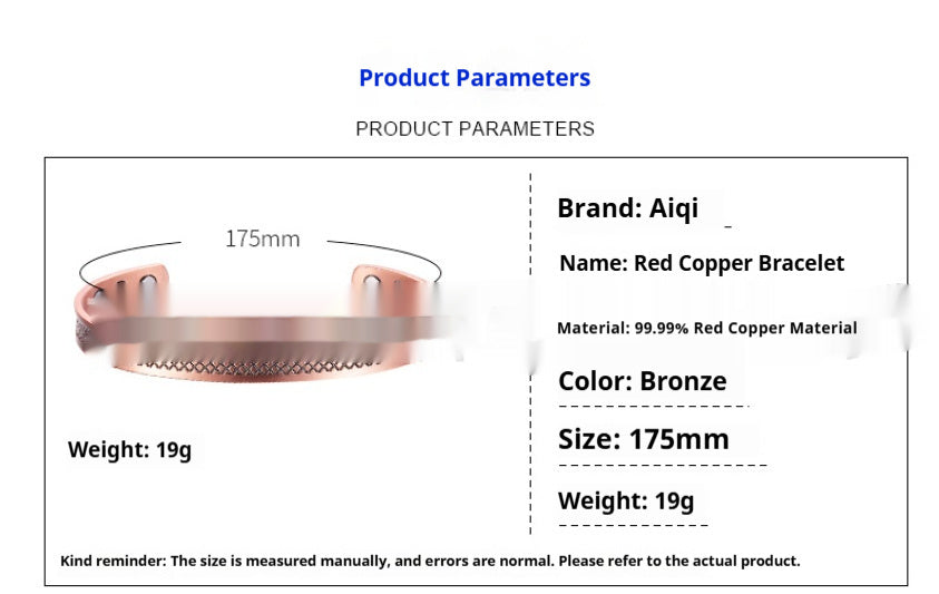 Antique Copper Bracelet