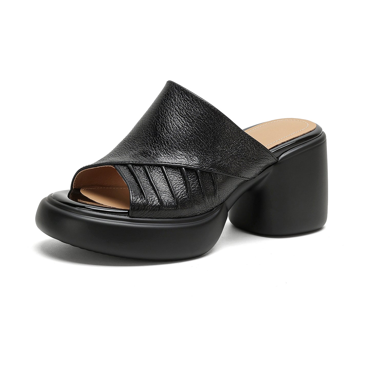 Ladies Soft leather open toe sandals