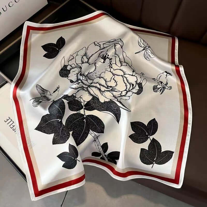 Women's Silk Scarf Sun-protective