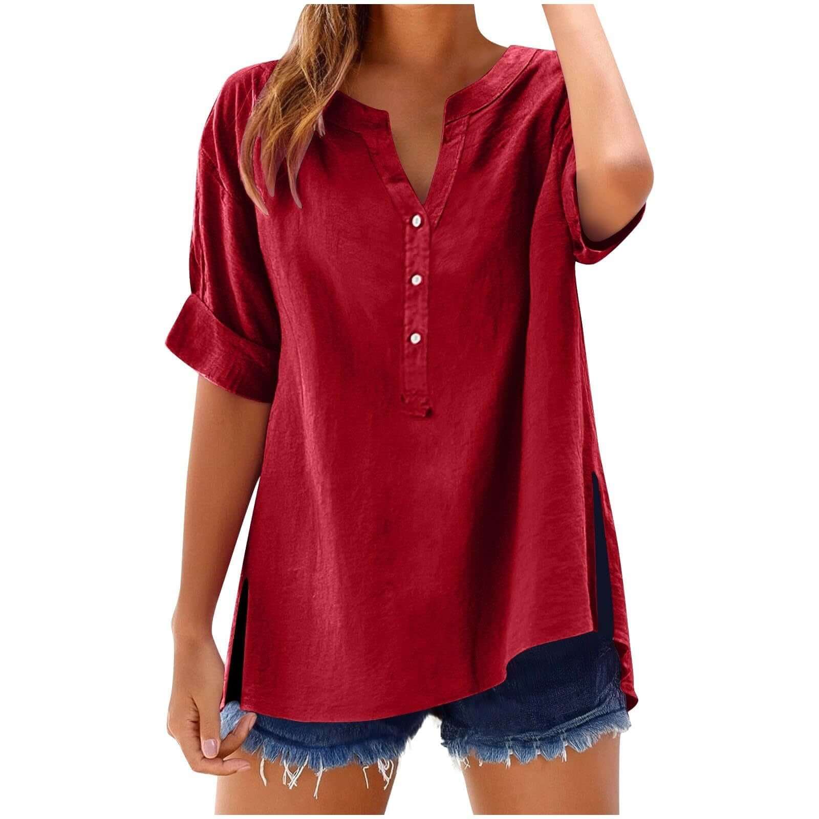 Women's European and American Fashion Versatile Top