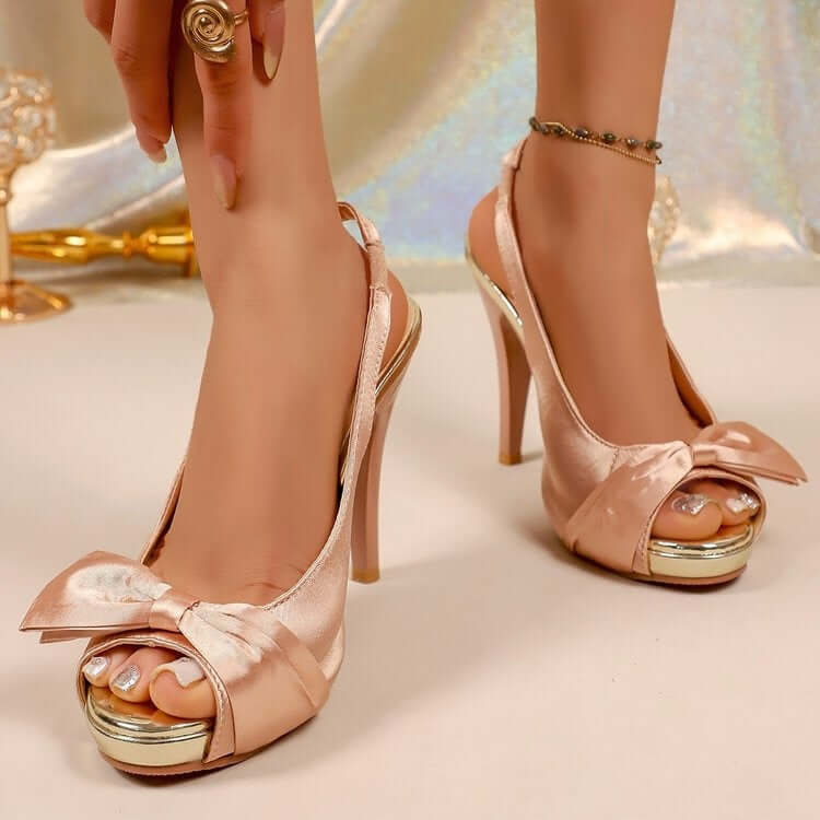 Women ultra- high heel stiletto sandals