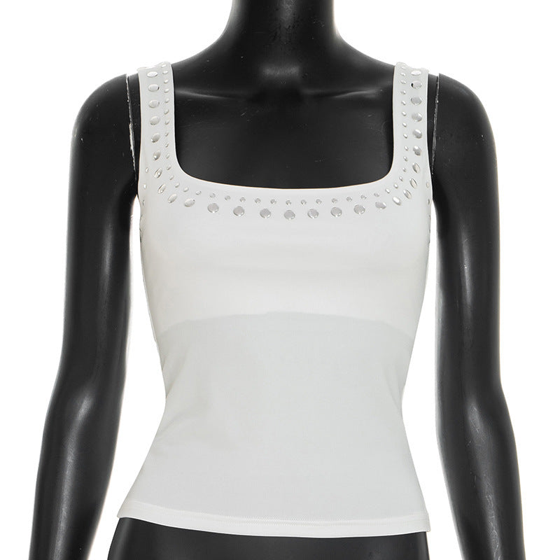 Women's Large U-Neck Tank Top