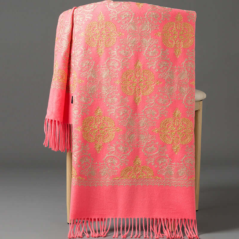 Women's Crown-Embroidered Versatile Scarf