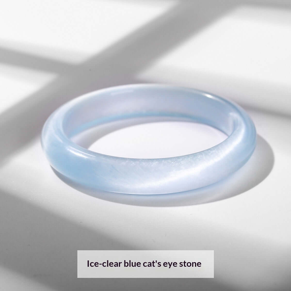 Cats Eye Bracele High-Grade Ice-Like White Moonlight