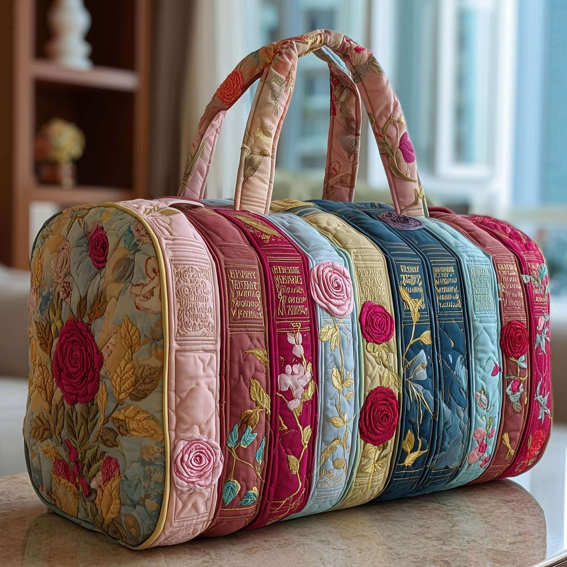Women's Handheld Travel Bag — Compact Beauty Organizer for On-the-Go