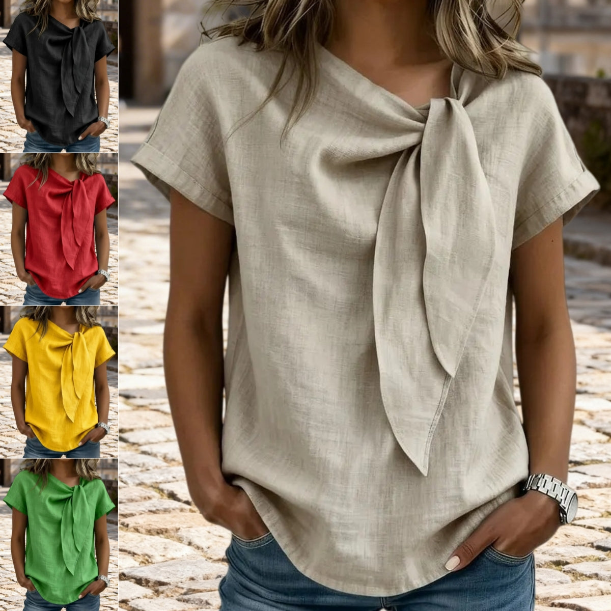 Women's Summer Short Sleeve Casual T-Shirt