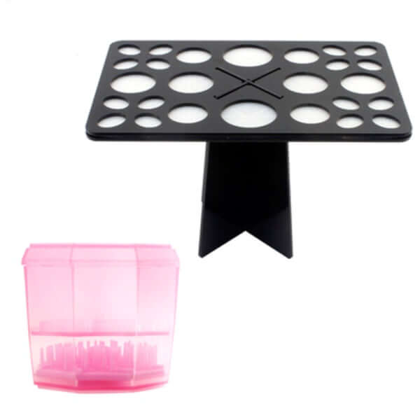 14 Hole Make up Brush Set Dry Rack