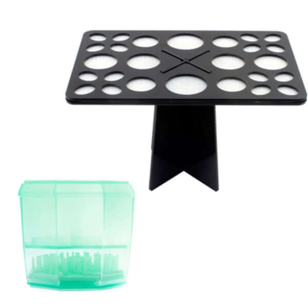 14 Hole Make up Brush Set Dry Rack
