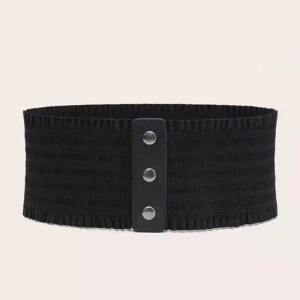 Simple Elastic Lace Trim Waistband For Skirt Hems