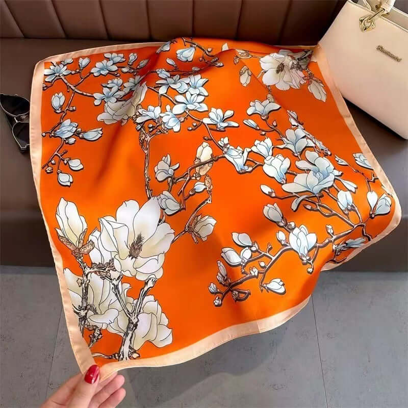 Women's Silk Scarf Sun-protective