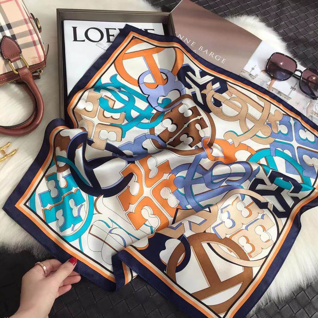 Women's Silk Scarf Sun-protective