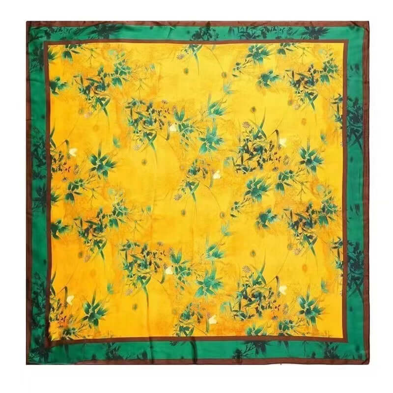 Women's Silk Scarf Sun-protective