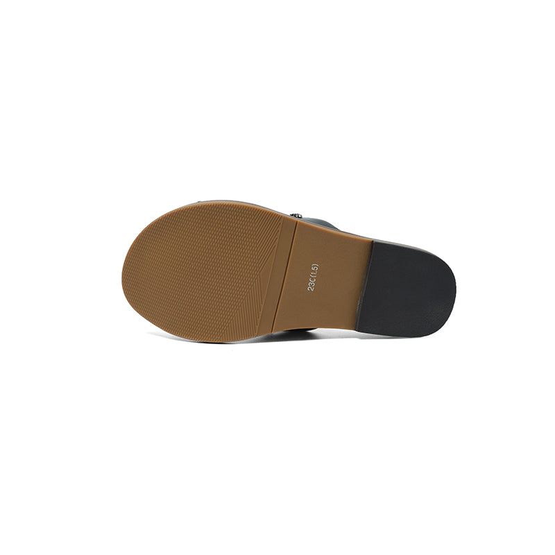 Ladies Studded slide sandals