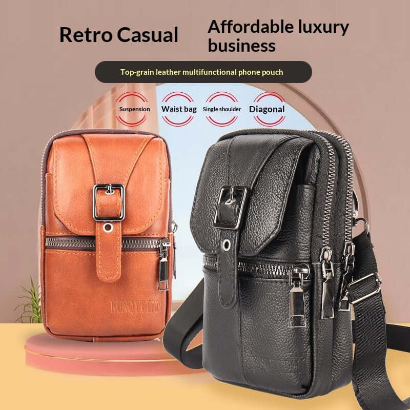 Multifunctional Phone Bag — Compact Crossbody Organizer for Women