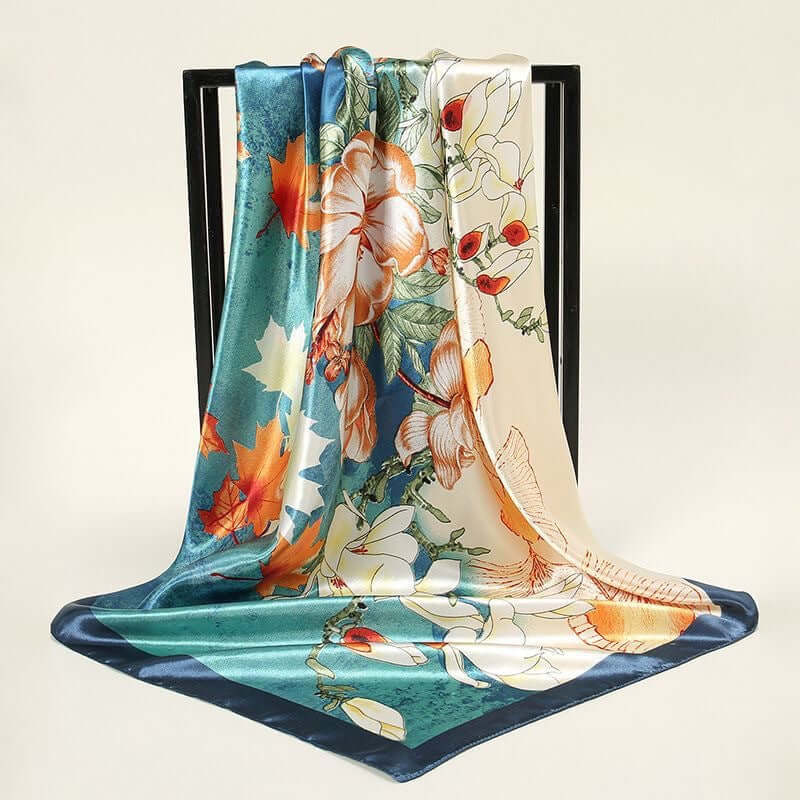 Women's Silk Scarf Sun-protective