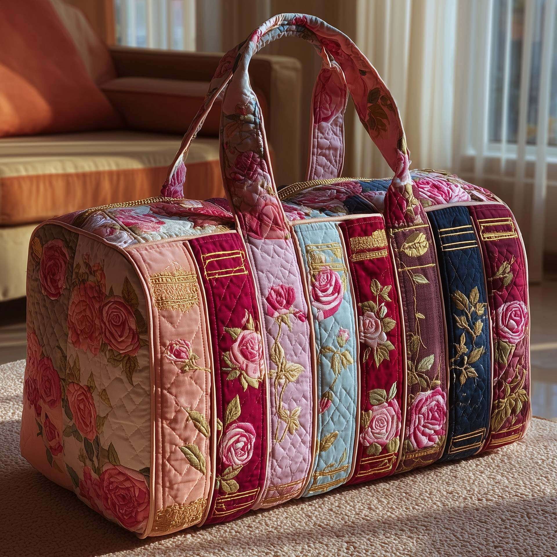 Women's Handheld Travel Bag — Compact Beauty Organizer for On-the-Go