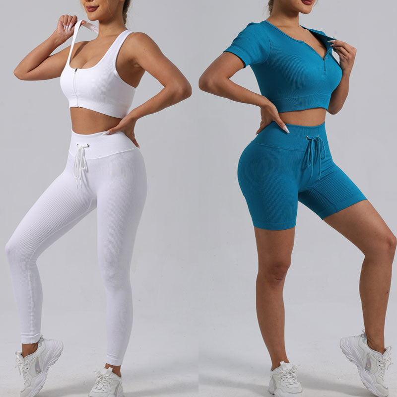 Women's Yoga outfit set Padded Bra