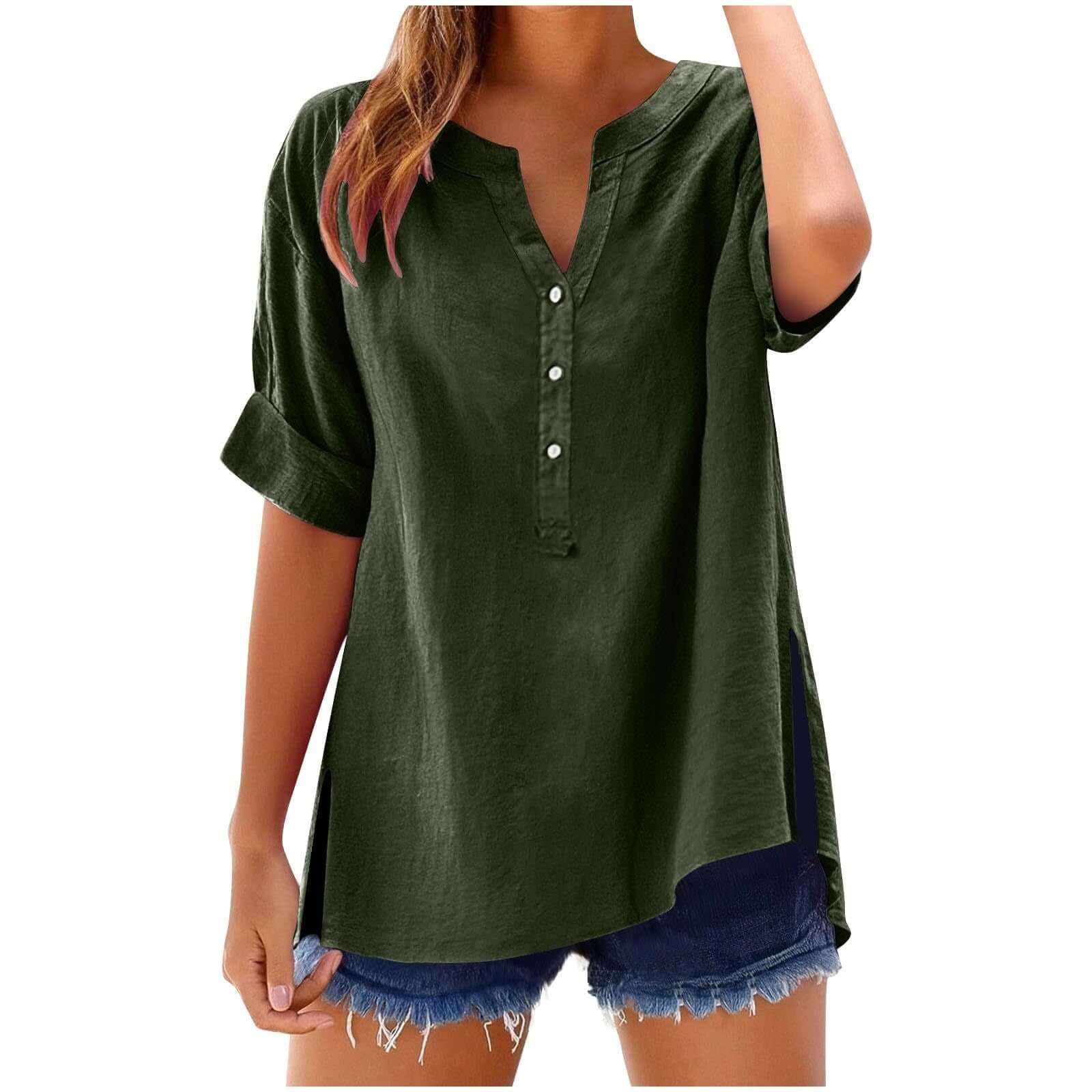 Women's European and American Fashion Versatile Top