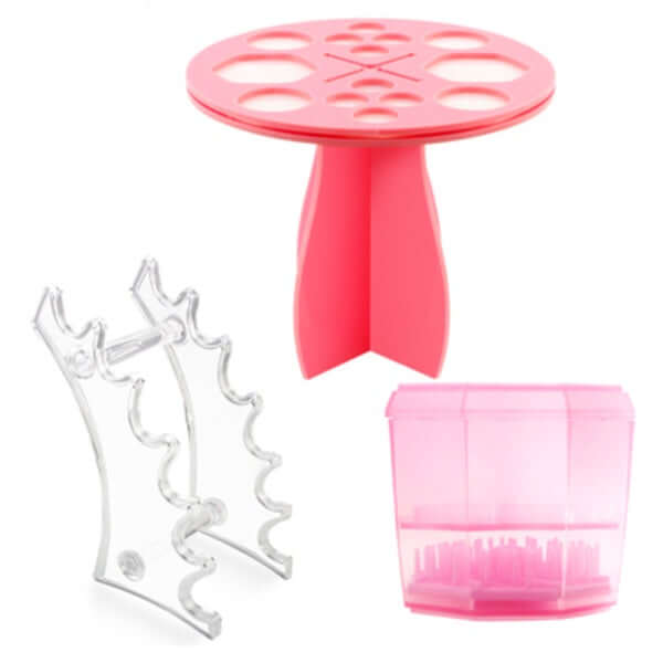 14 Hole Make up Brush Set Dry Rack