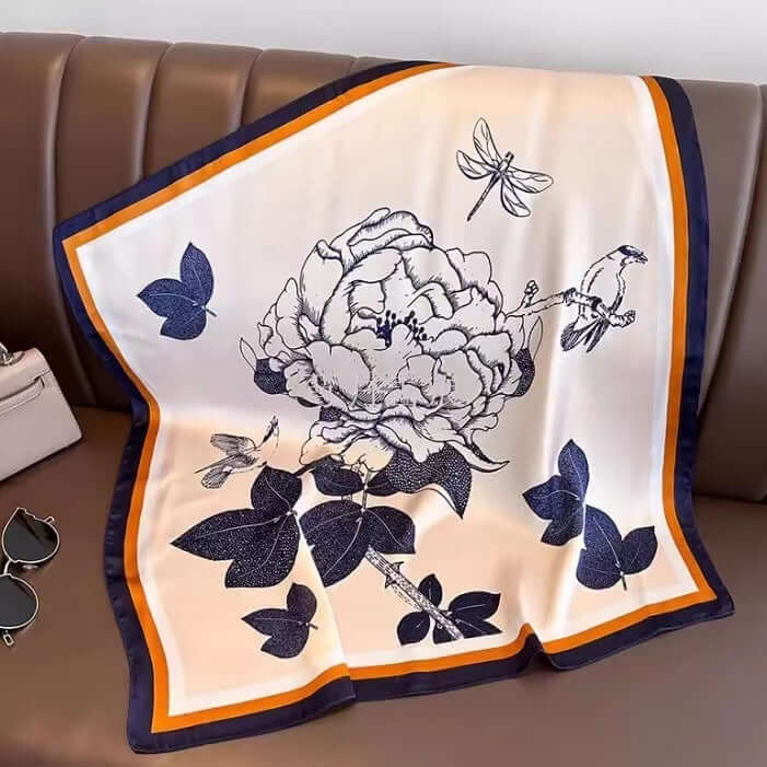 Women's Silk Scarf Sun-protective