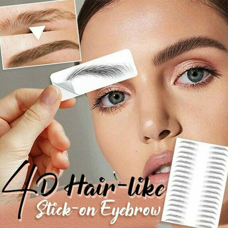 Eyebrow Tattoo Sticker Waterproof Cosmetics Long Lasting Makeup False Eyebrows Stickers