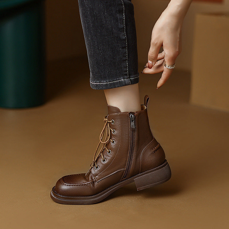 Women Ankle Boots low heel
