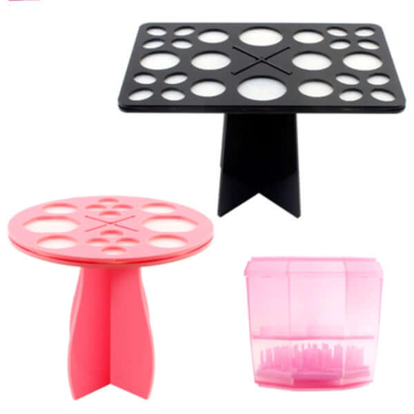 14 Hole Make up Brush Set Dry Rack