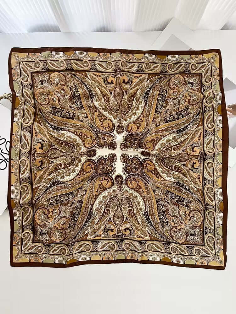 Women's Silk Scarf Sun-protective