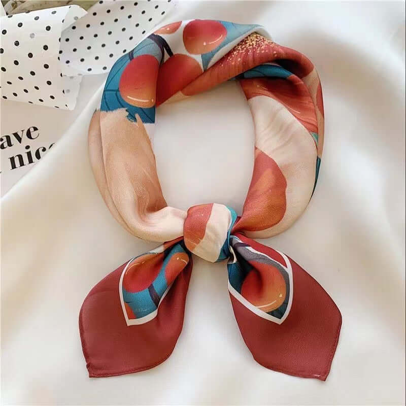 Women's Silk Scarf Sun-protective