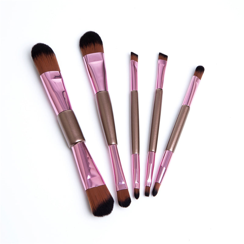 Makeup Brushes 5pcs Double ended