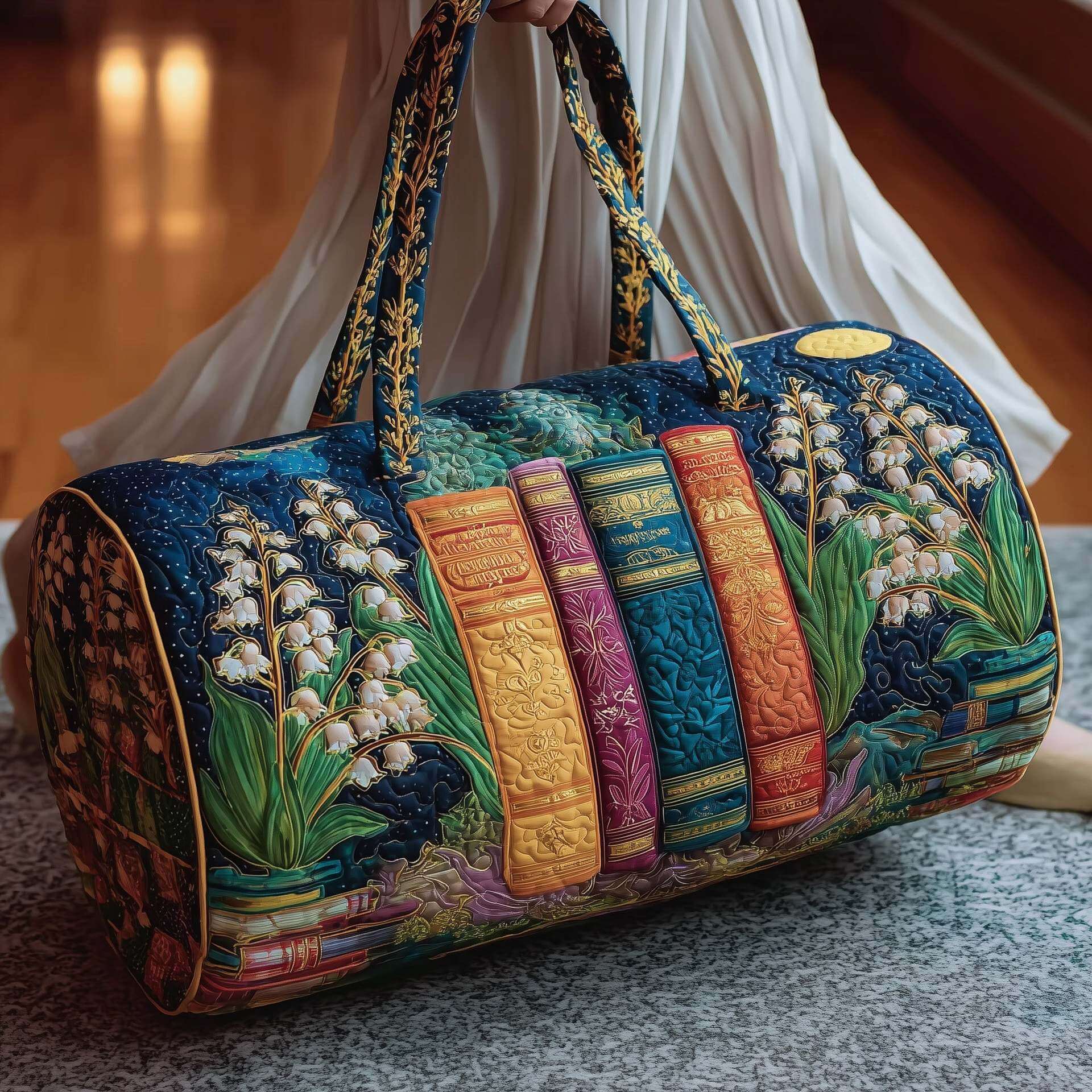 Women's Handheld Travel Bag — Compact Beauty Organizer for On-the-Go
