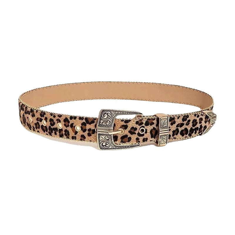 Women's Leopard-Print Versatile Sassy Waist Belt