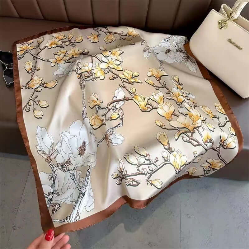 Women's Silk Scarf Sun-protective