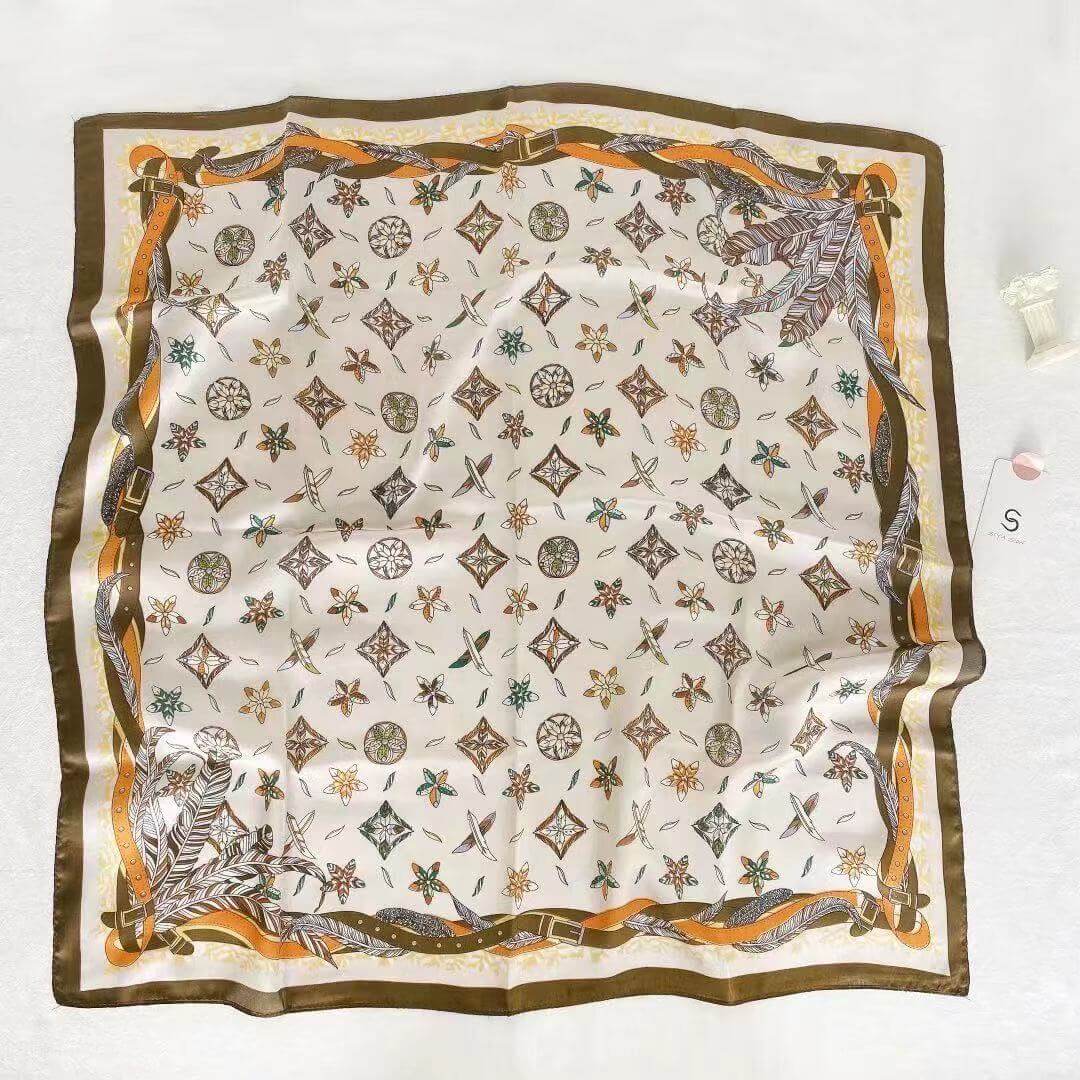 Women's Silk Scarf Sun-protective