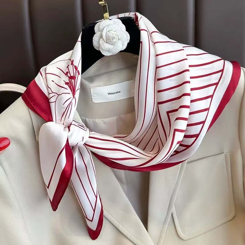 Women's Silk Scarf Sun-protective