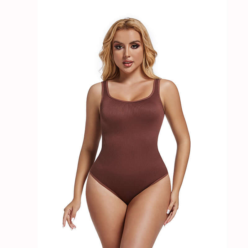 Seamless Shapewear Waist-cinching Bodysuit