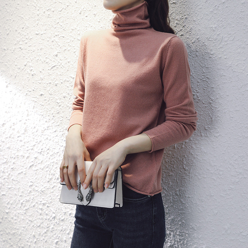 Ladies Flocking edge collar cardigans