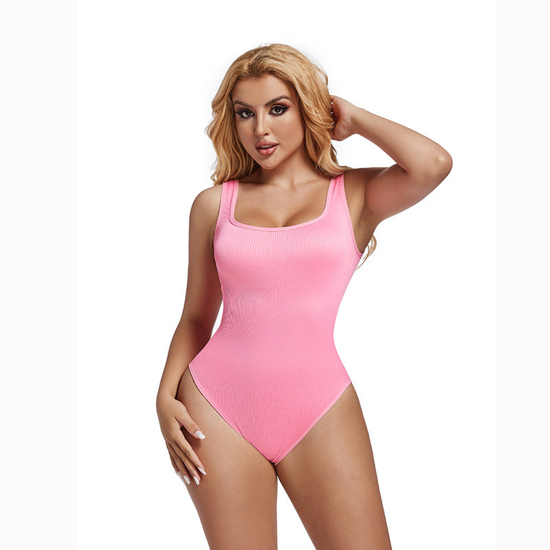 Seamless Shapewear Waist-cinching Bodysuit