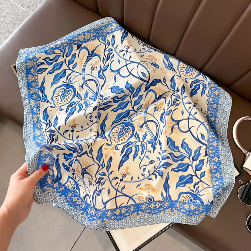 Women's Silk Scarf Sun-protective