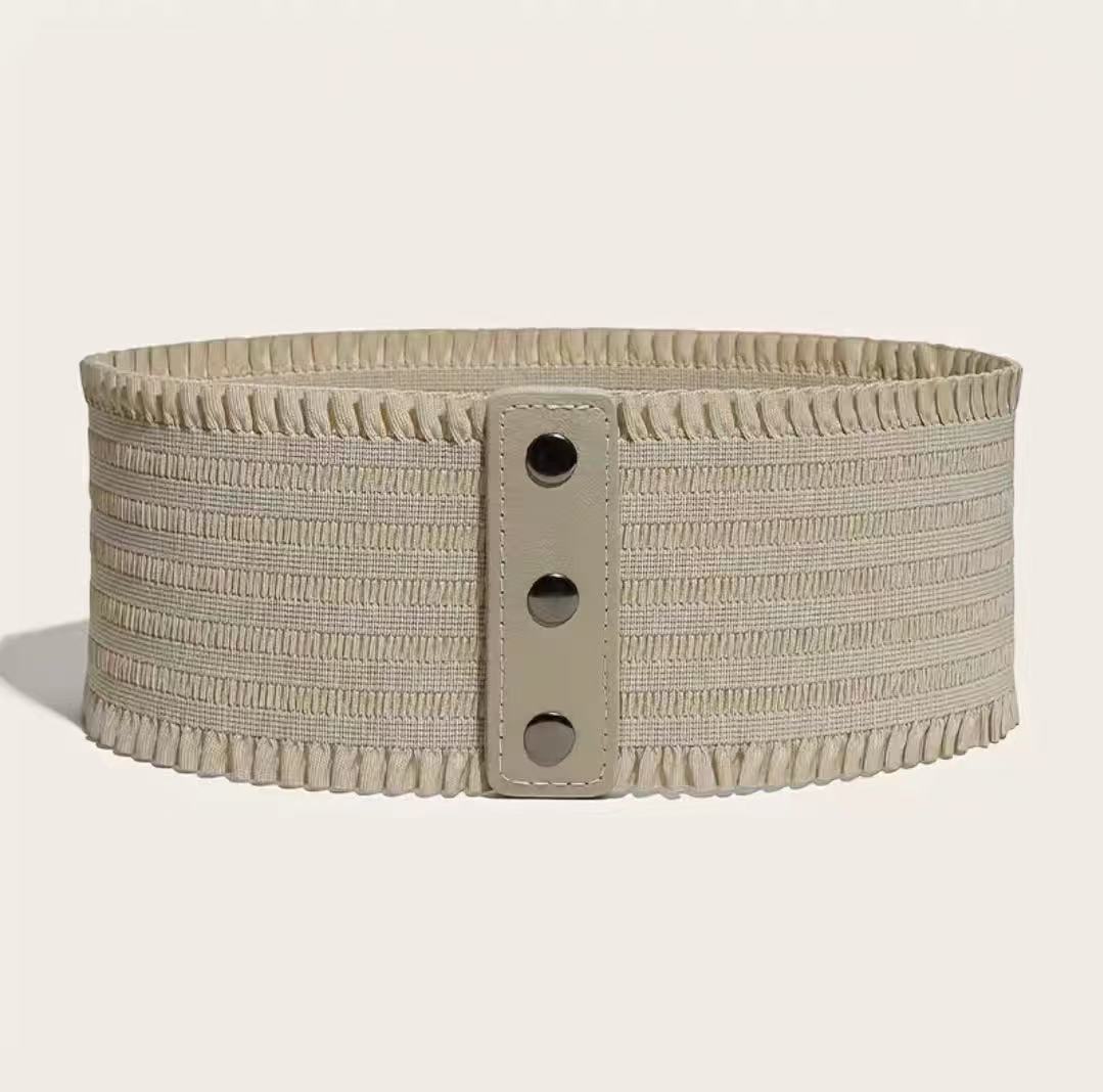 Simple Elastic Lace Trim Waistband For Skirt Hems