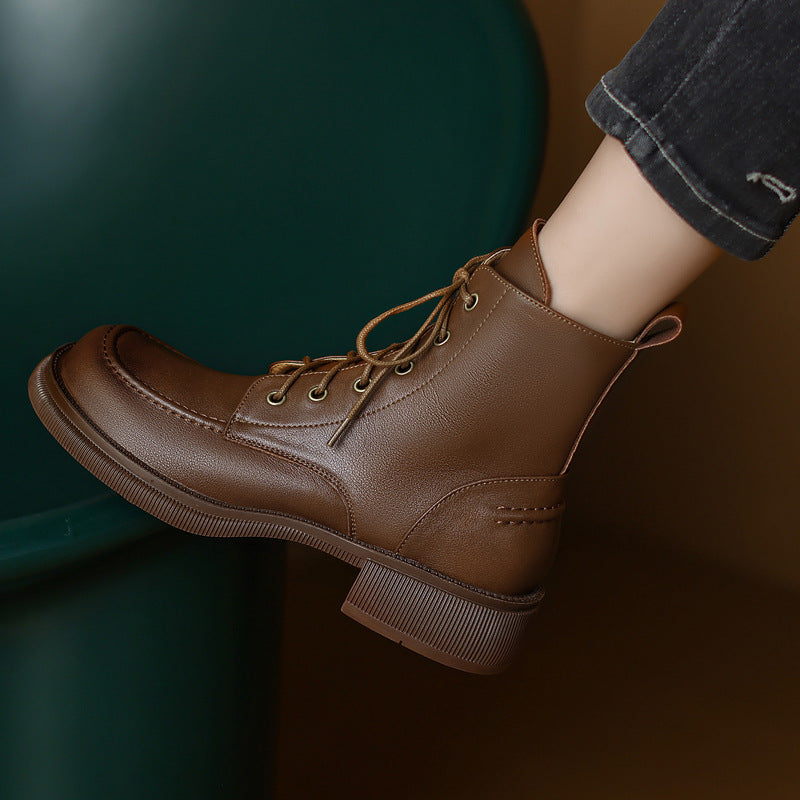 Women Ankle Boots low heel