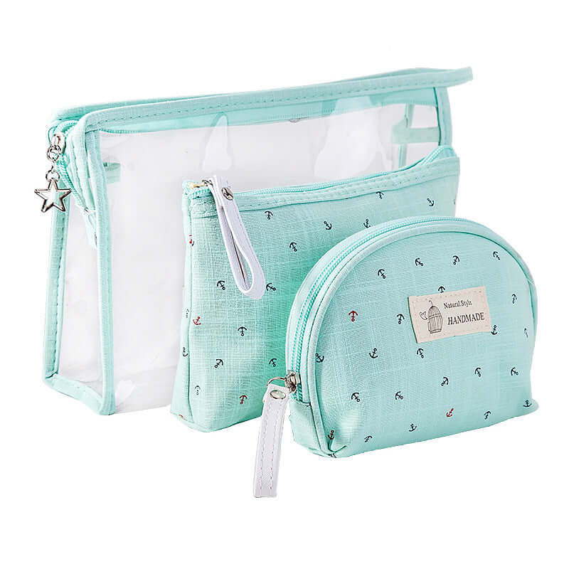 Three-piece Makeup Bag