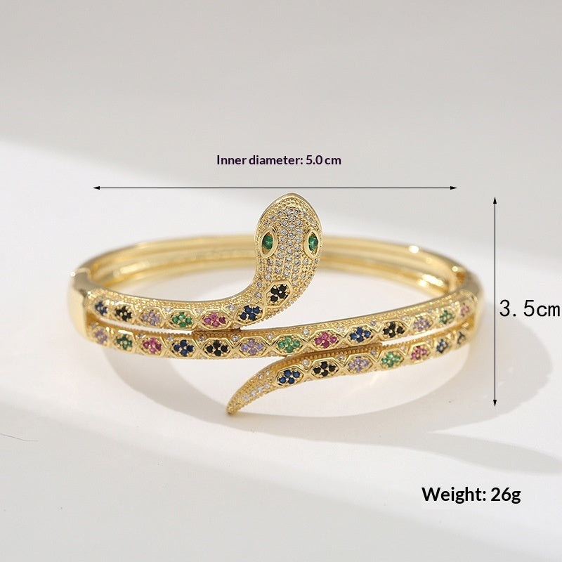 Custom-designed Snake-style Bracelet