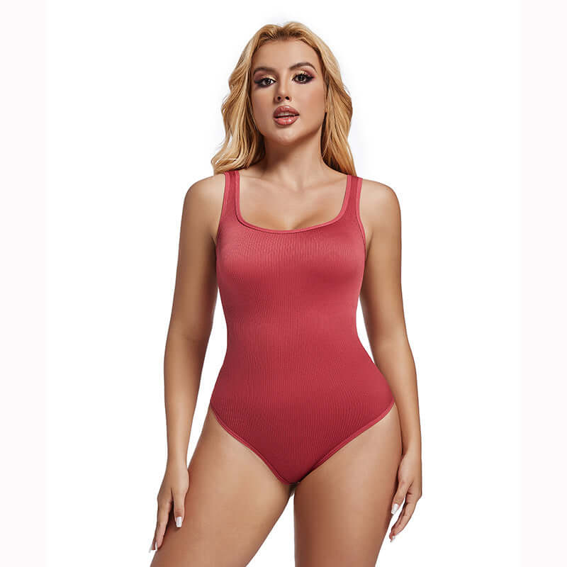 Seamless Shapewear Waist-cinching Bodysuit