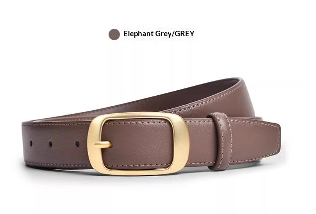 Fashionable Decorative Jeans Belt Made Of Cowhide