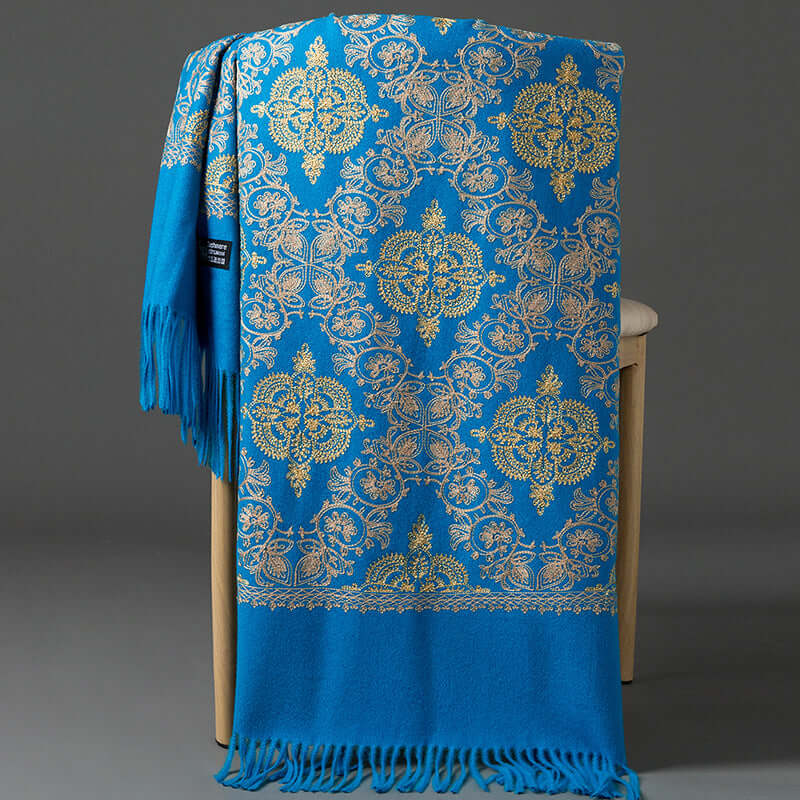 Women's Crown-Embroidered Versatile Scarf