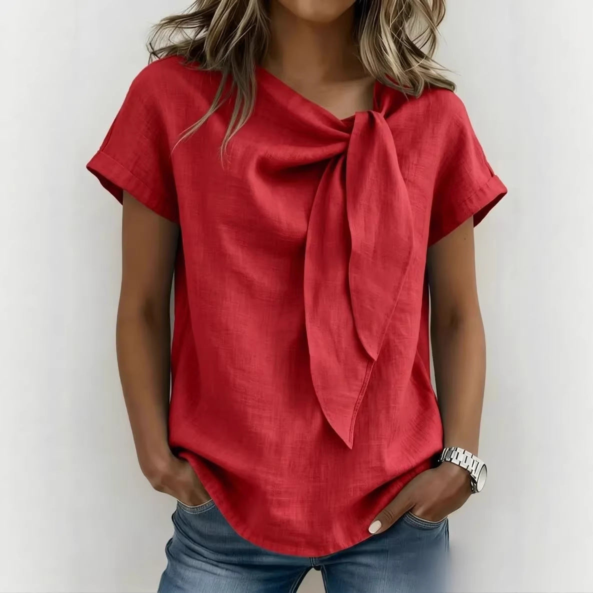 Women's Summer Short Sleeve Casual T-Shirt