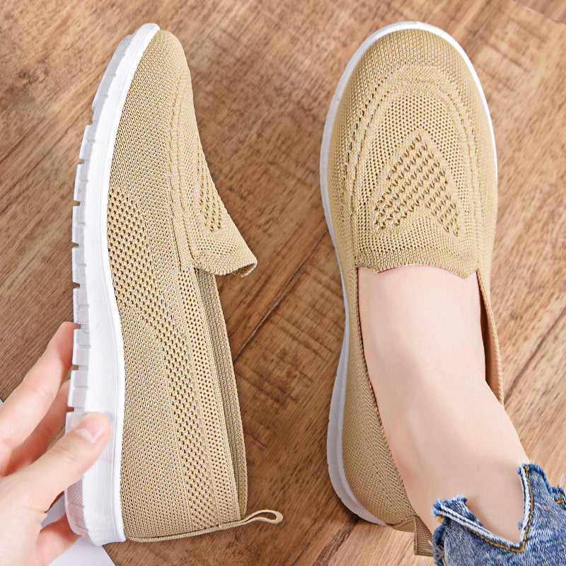 Ladies Casual Breathable flat shoes
