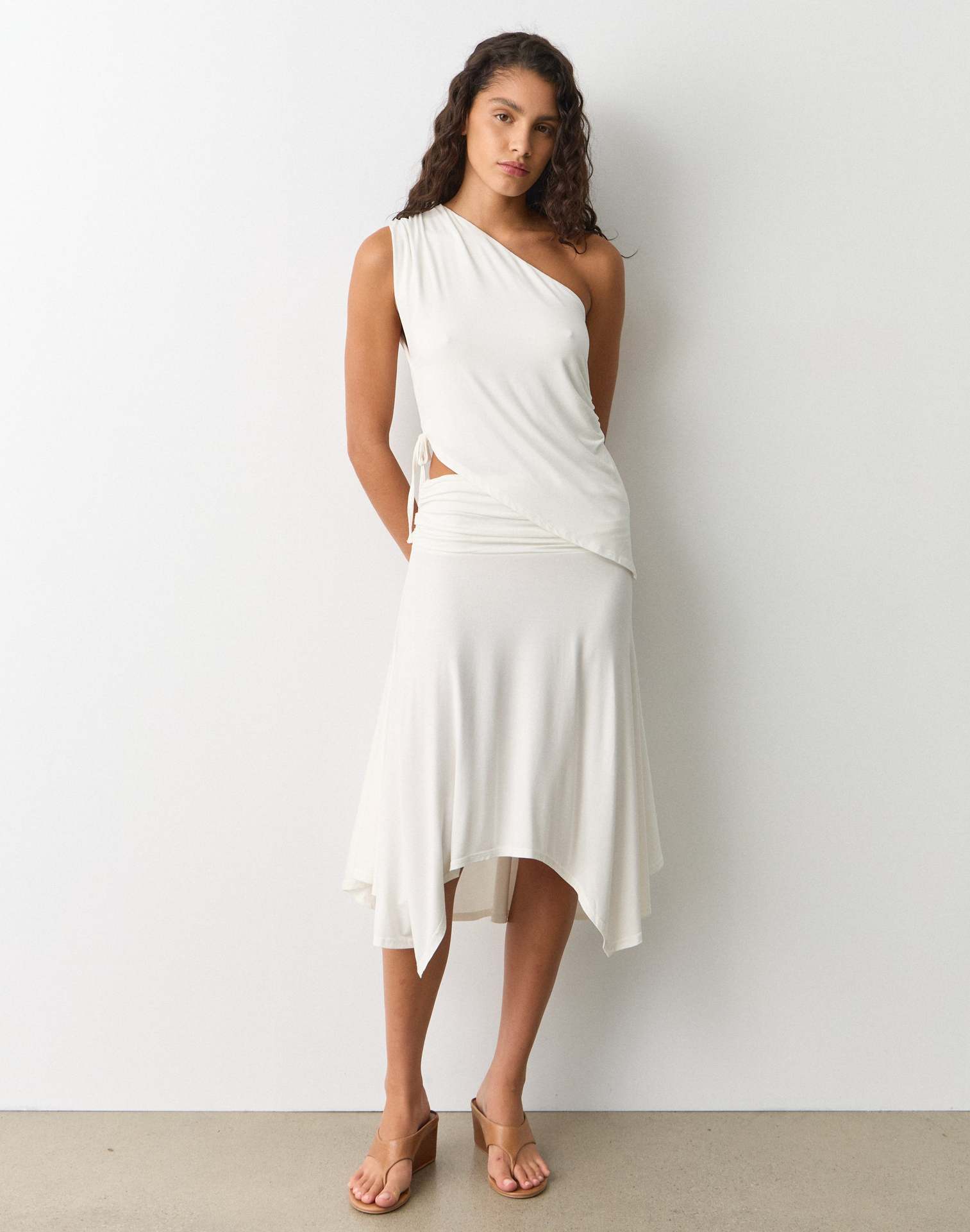 Women's Summer Hollow-Out Lace-Up Two-Piece Set